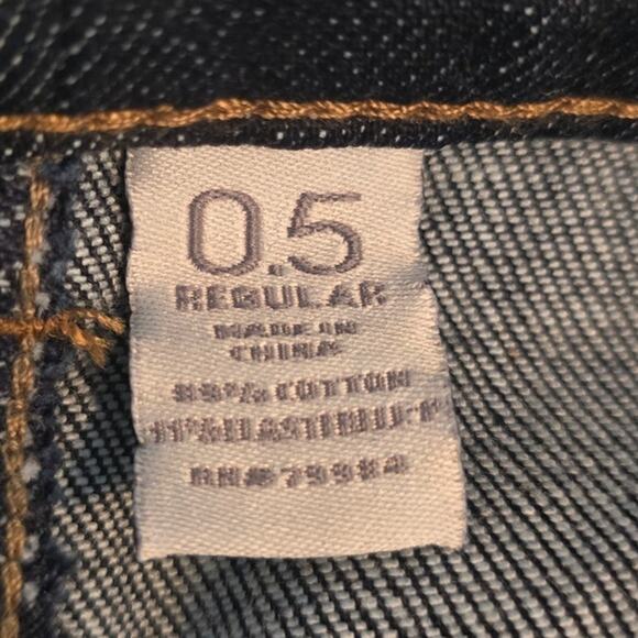 Chico's Platinum Denim Ultimate Fit Slim Leg Dark Wash Women's Jeans 0.5 / 6 - Picture 4 of 6